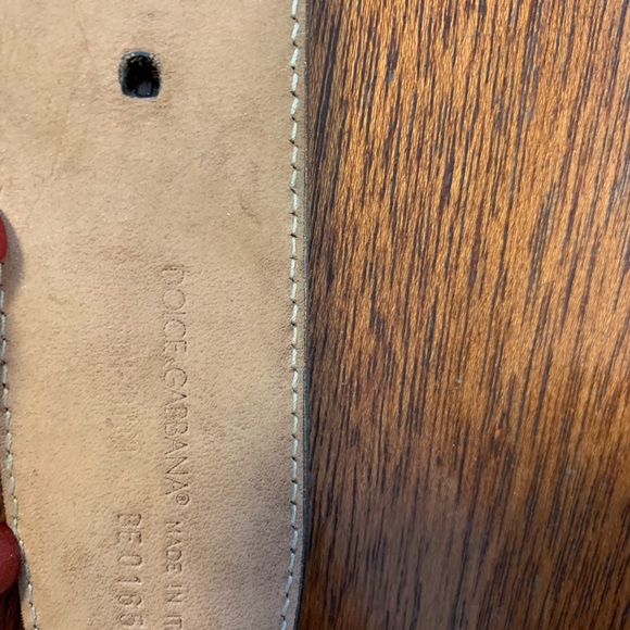 D&G authentic leather belt size 100 - Picture 5 of 6